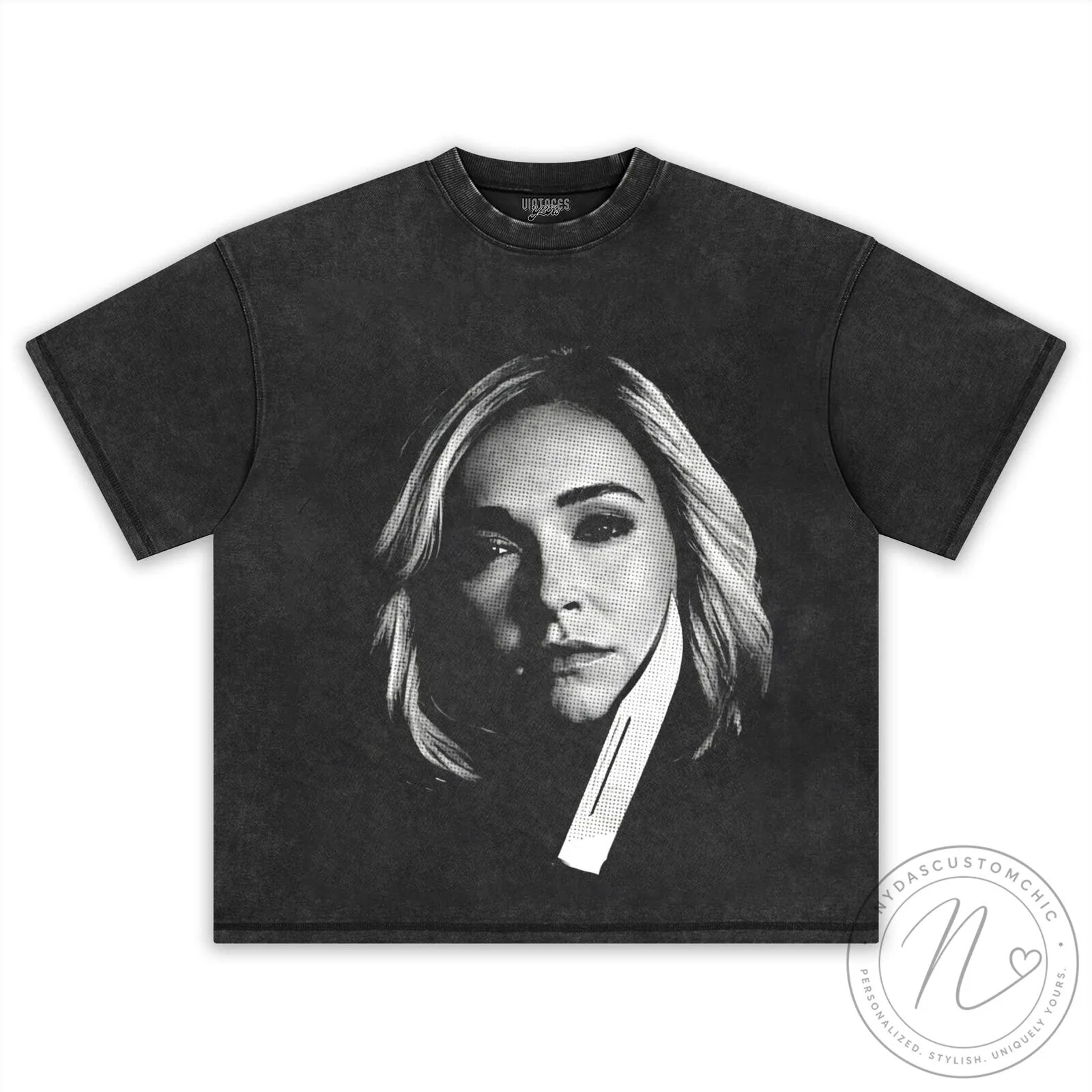 Hayden Panettiere Black and White Portrait Graphic T-Shirt 12 Hayden Panettiere Black and White Portrait Graphic T-Shirt