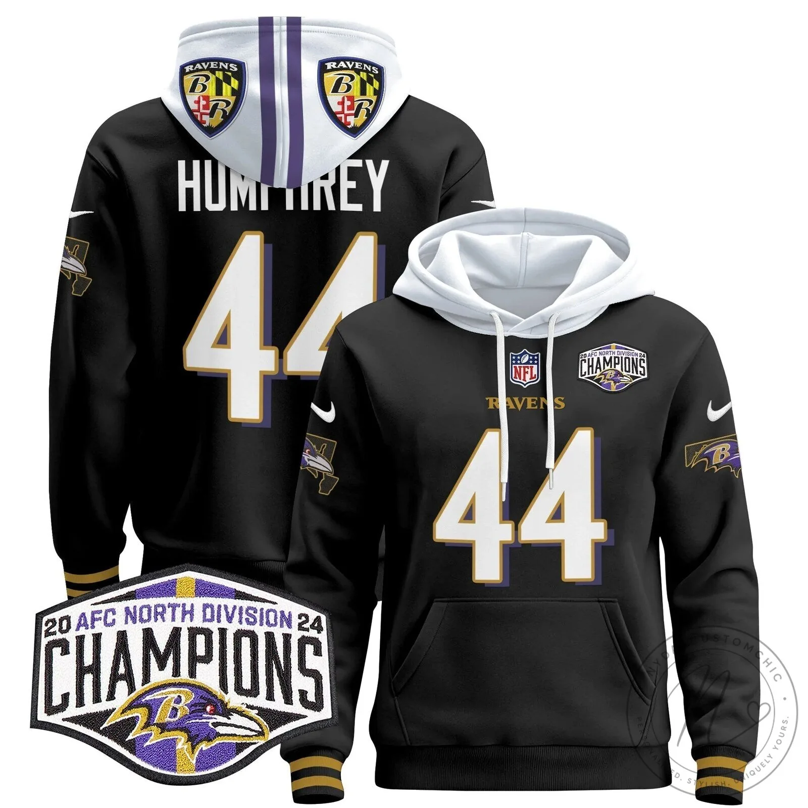 AFC North Division Champions Baltimore Ravens Derrick Henry Number 22 Hoodie 71 AFC North Division Champions Baltimore Ravens Derrick Henry Number 22 Hoodie