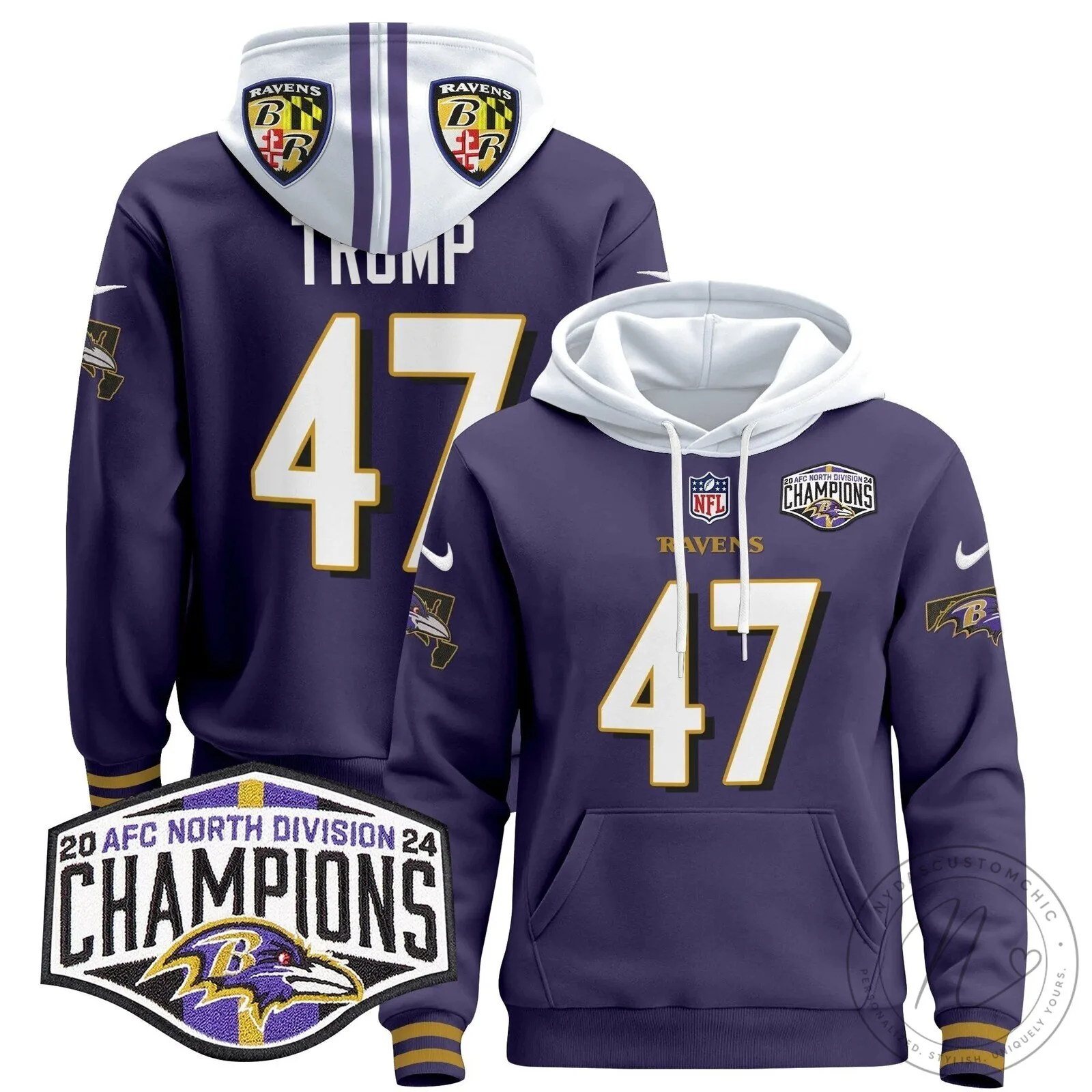 AFC North Division Champions Baltimore Ravens Derrick Henry Number 22 Hoodie 88 AFC North Division Champions Baltimore Ravens Derrick Henry Number 22 Hoodie