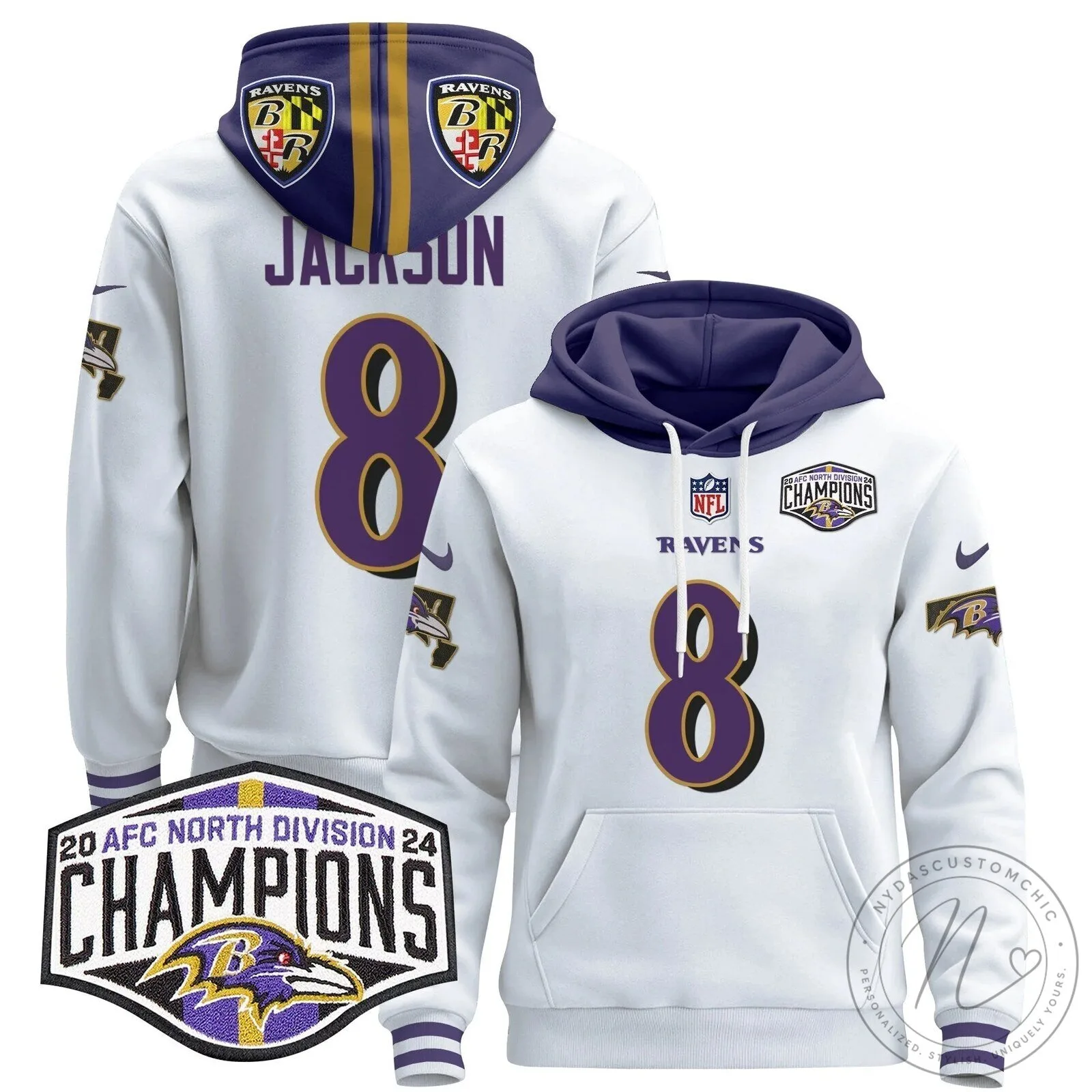 AFC North Division Champions Baltimore Ravens Derrick Henry Number 22 Hoodie 90 AFC North Division Champions Baltimore Ravens Derrick Henry Number 22 Hoodie