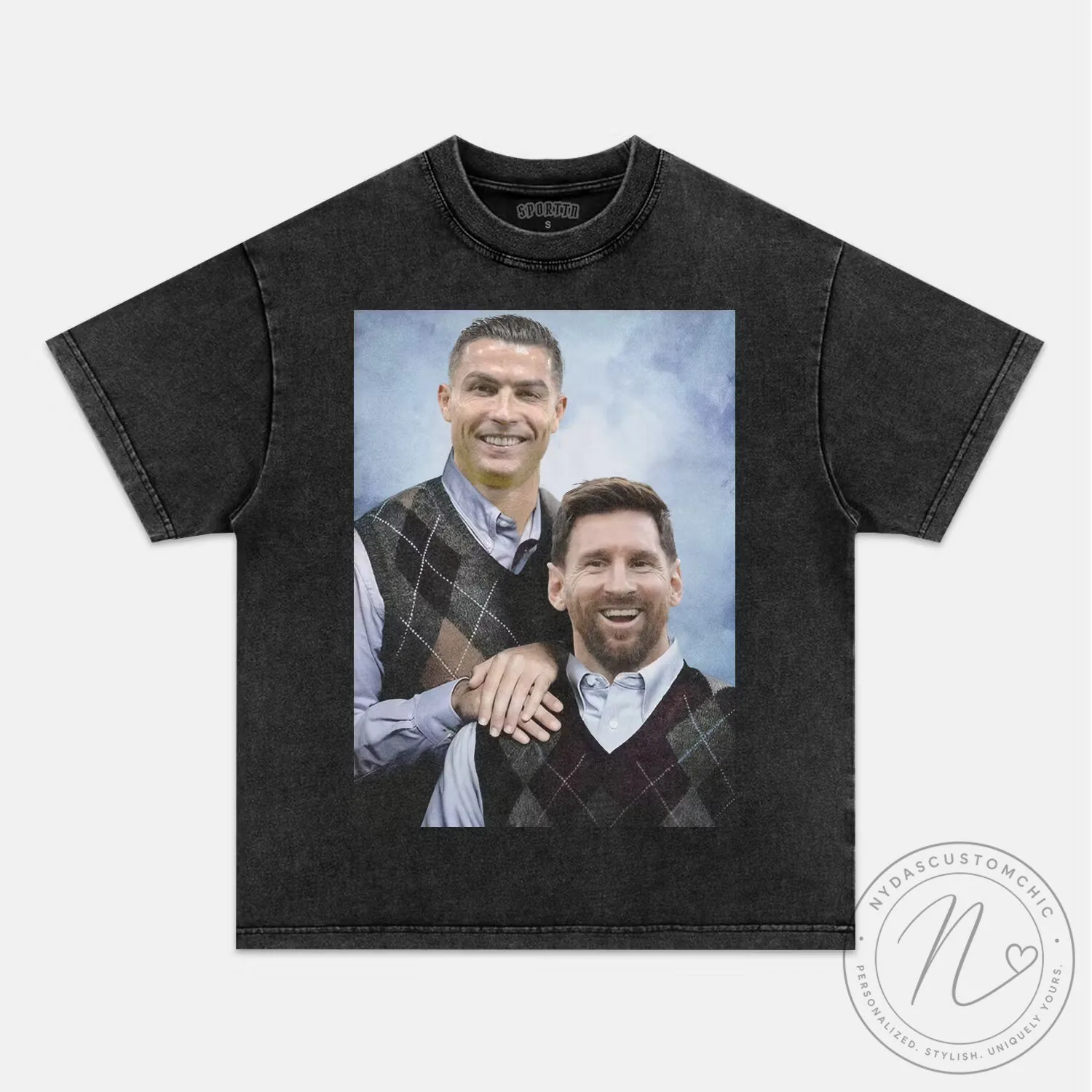 Legends of Football T-Shirt featuring Cristiano Ronaldo and Lionel Messi