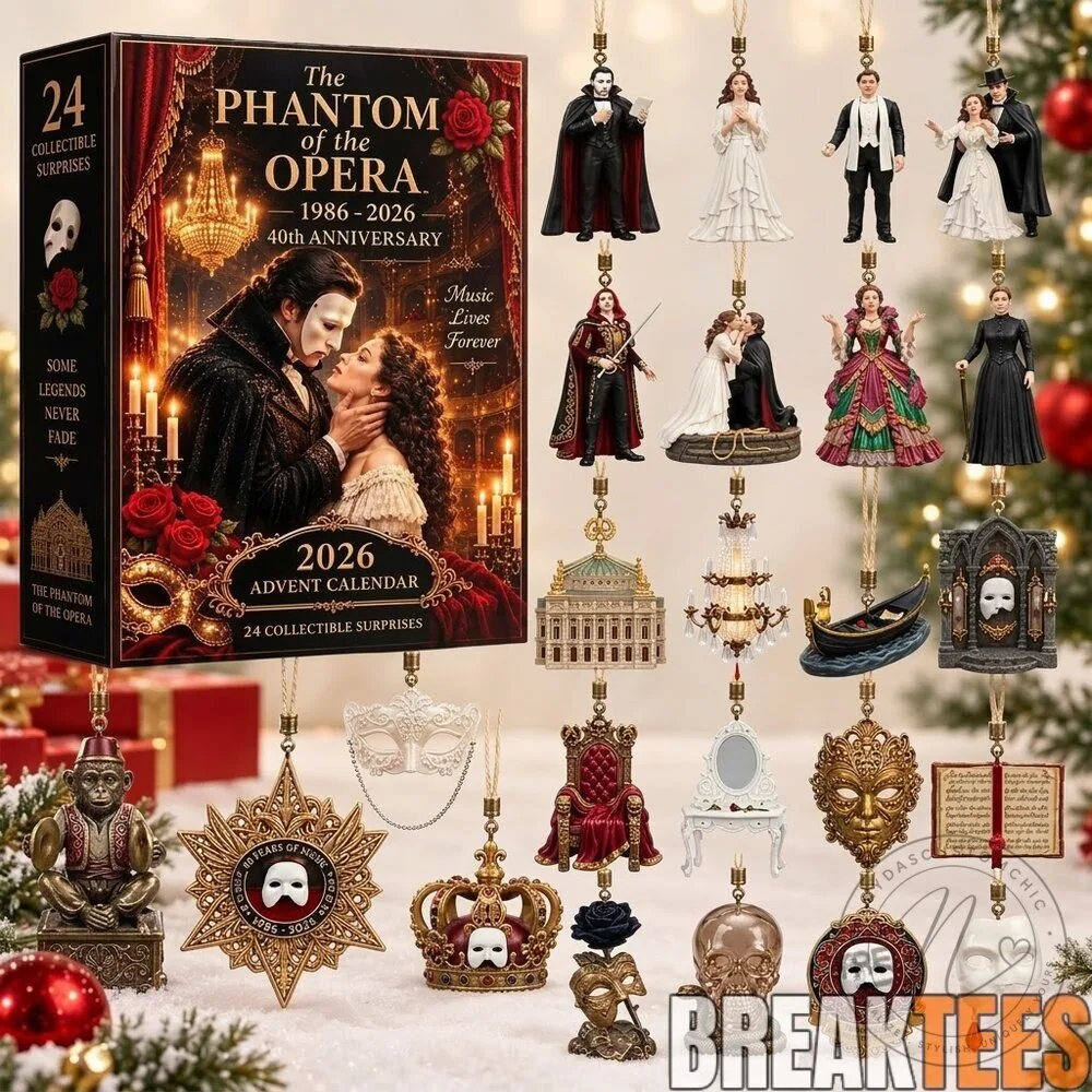 The Phantom of the Opera 40th Anniversary 2026 Advent Calendar with 24 Collectible Surprises