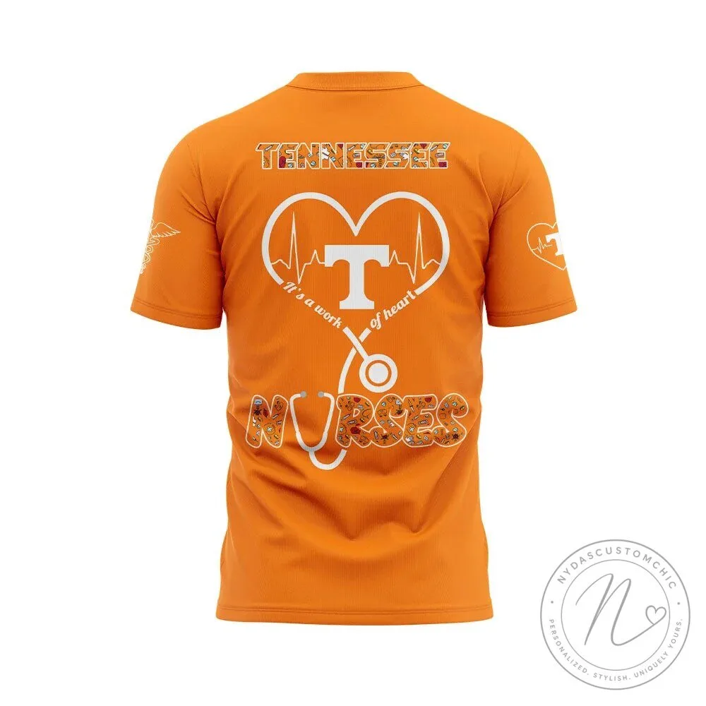 Tennessee Football Nurses Night 2025 Orange T-Shirt 11 Tennessee Football Nurses Night 2025 Orange T-Shirt