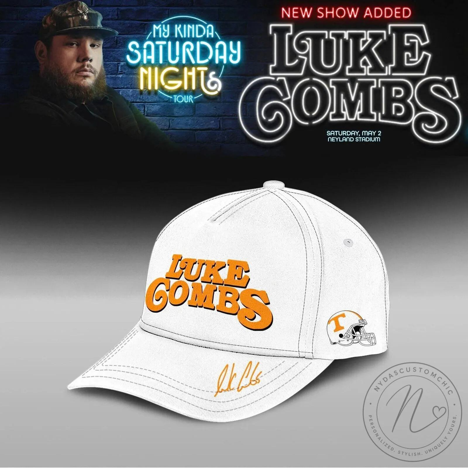 My Kinda Saturday Night Tour Sweatshirt for Luke Combs at Neyland Stadium 8 My Kinda Saturday Night Tour Sweatshirt for Luke Combs at Neyland Stadium