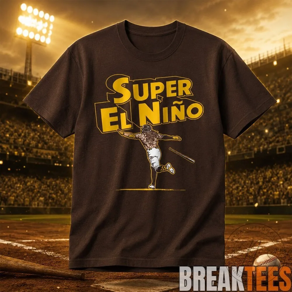 Fernando Tatis Junior Super El Niño San Diego Padres Baseball Fan T-Shirt 8 Fernando Tatis Junior Super El Niño San Diego Padres Baseball Fan T-Shirt