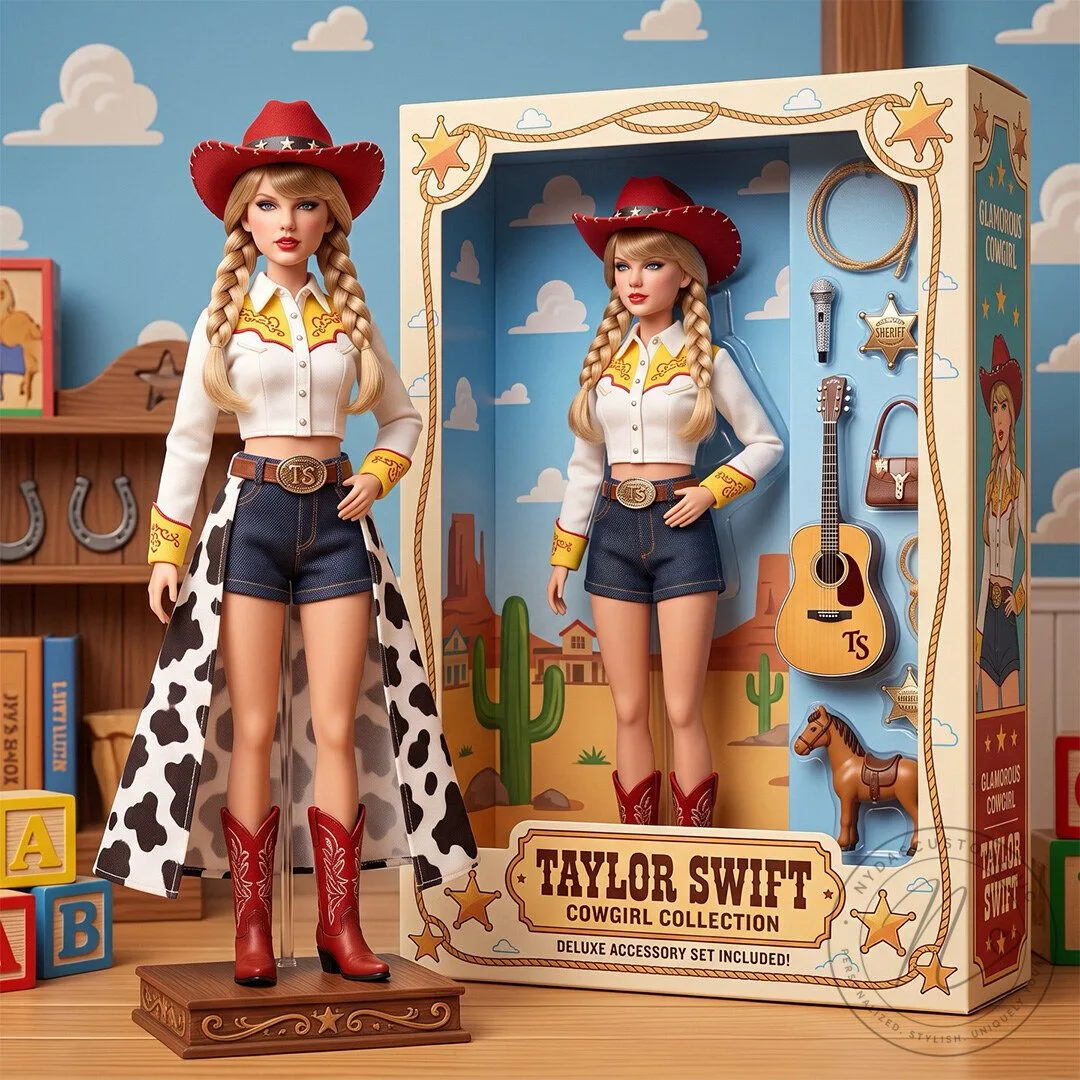 Taylor Swift Cowgirl Collection Glamorous Doll with Deluxe Accessory Set 2 Taylor Swift Cowgirl Collection Glamorous Doll with Deluxe Accessory Set