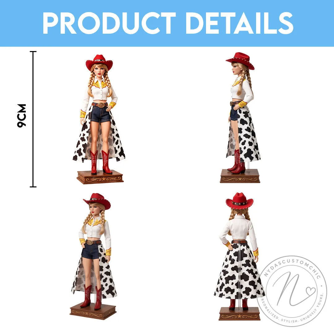 Taylor Swift Cowgirl Collection Glamorous Doll with Deluxe Accessory Set 9 Taylor Swift Cowgirl Collection Glamorous Doll with Deluxe Accessory Set