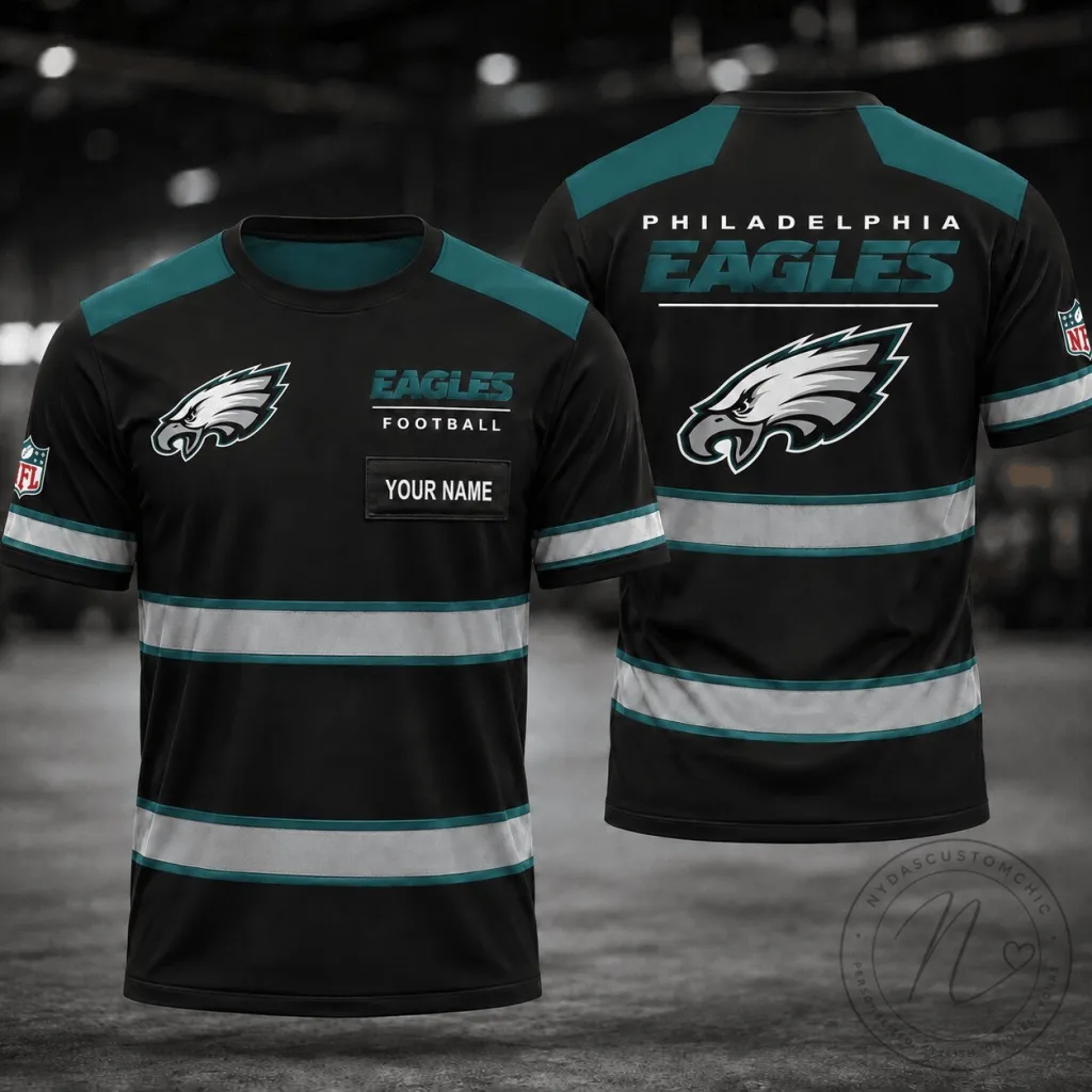 Philadelphia Eagles Fan Football Jersey Custom Name Gift 71 Philadelphia Eagles Fan Football Jersey Custom Name Gift