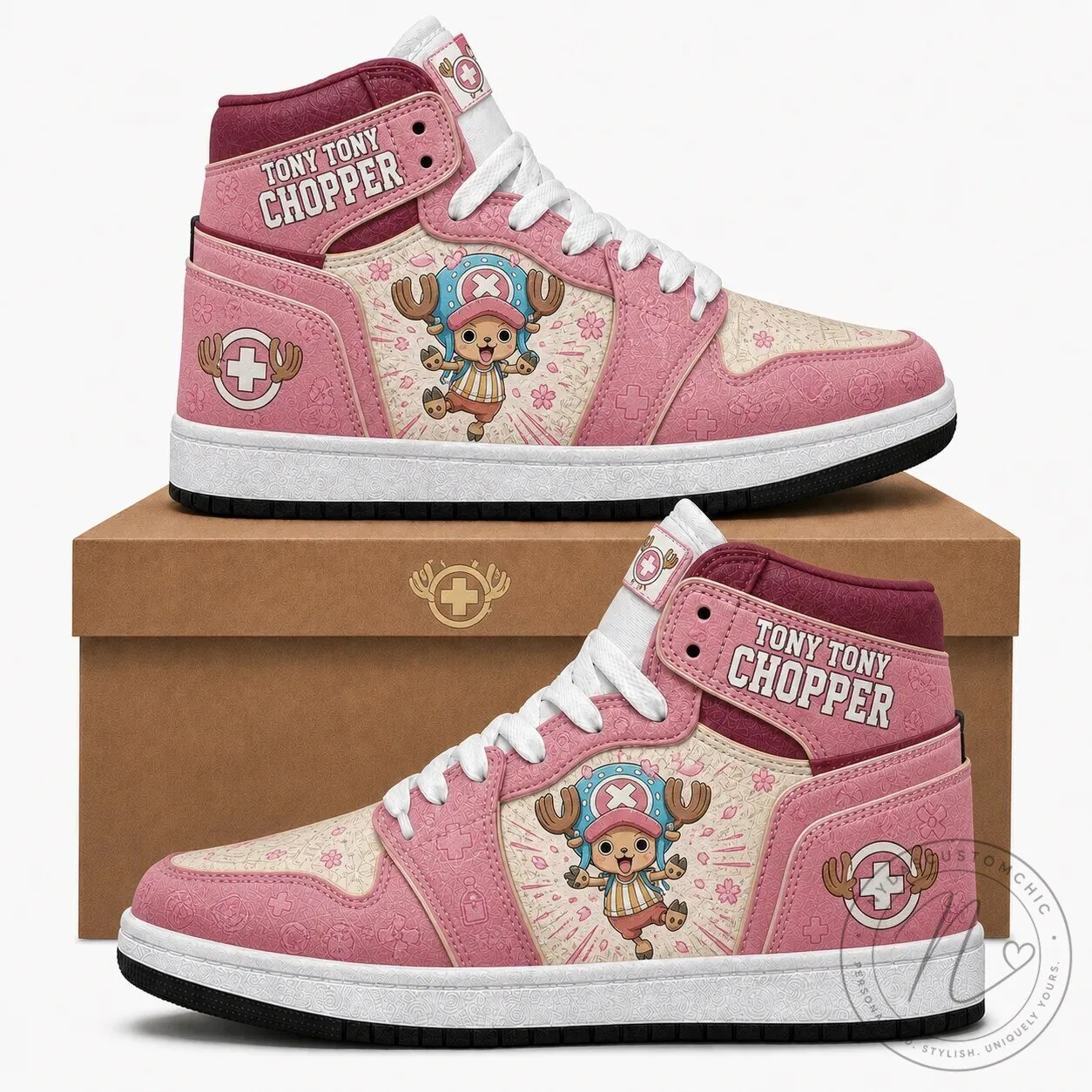 One Piece Straw Hat Monster Trio Fan High Top Sneakers 16 One Piece Straw Hat Monster Trio Fan High Top Sneakers