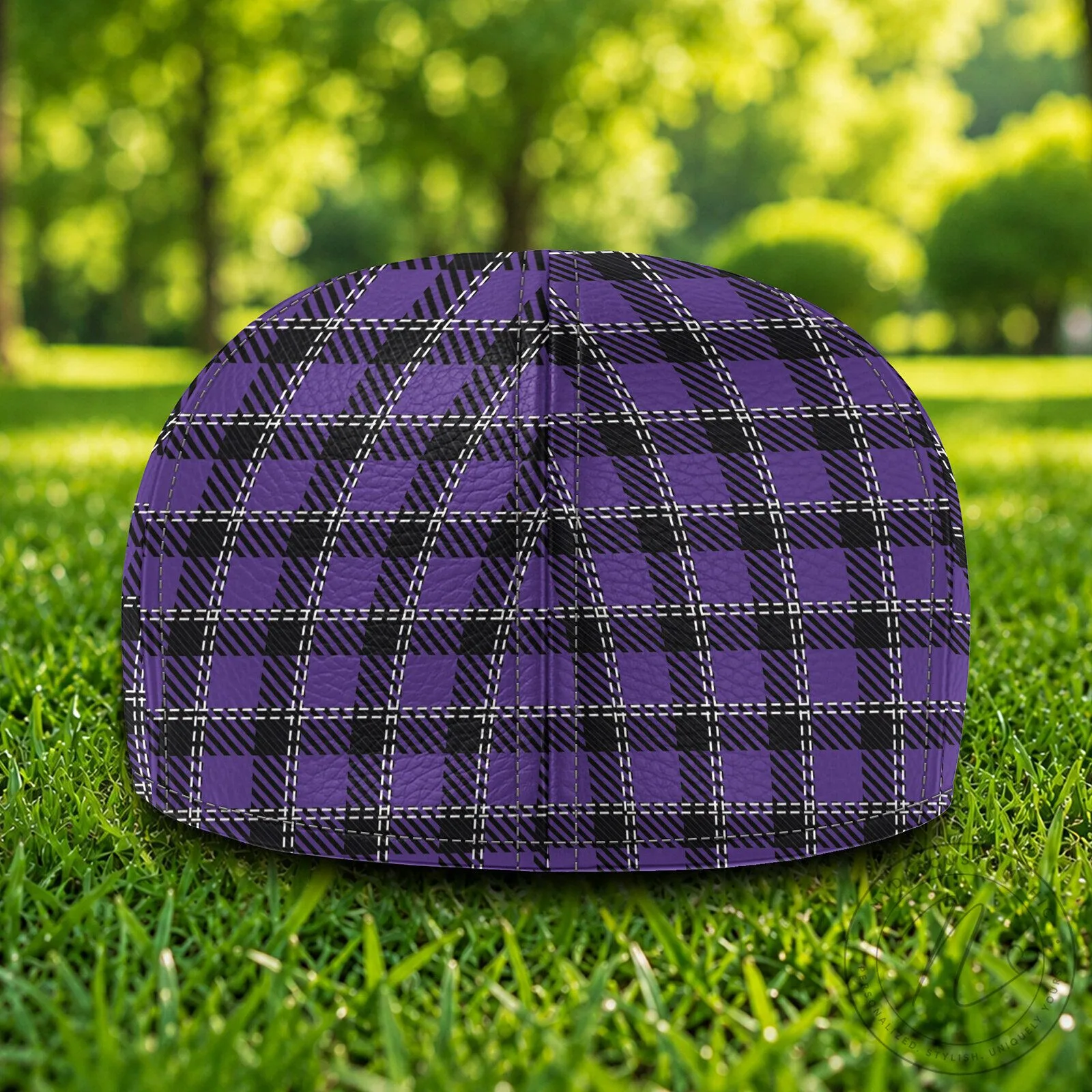 TCU Horned Frogs NCAA Purple Plaid Custom Name Ivy Cap Hat 11 TCU Horned Frogs NCAA Purple Plaid Custom Name Ivy Cap Hat