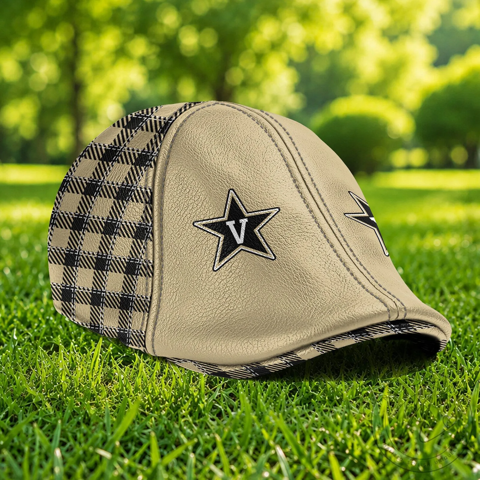 Vanderbilt Commodores NCAA Custom Name Plaid Ivy Cap Flat Hat 9 Vanderbilt Commodores NCAA Custom Name Plaid Ivy Cap Flat Hat