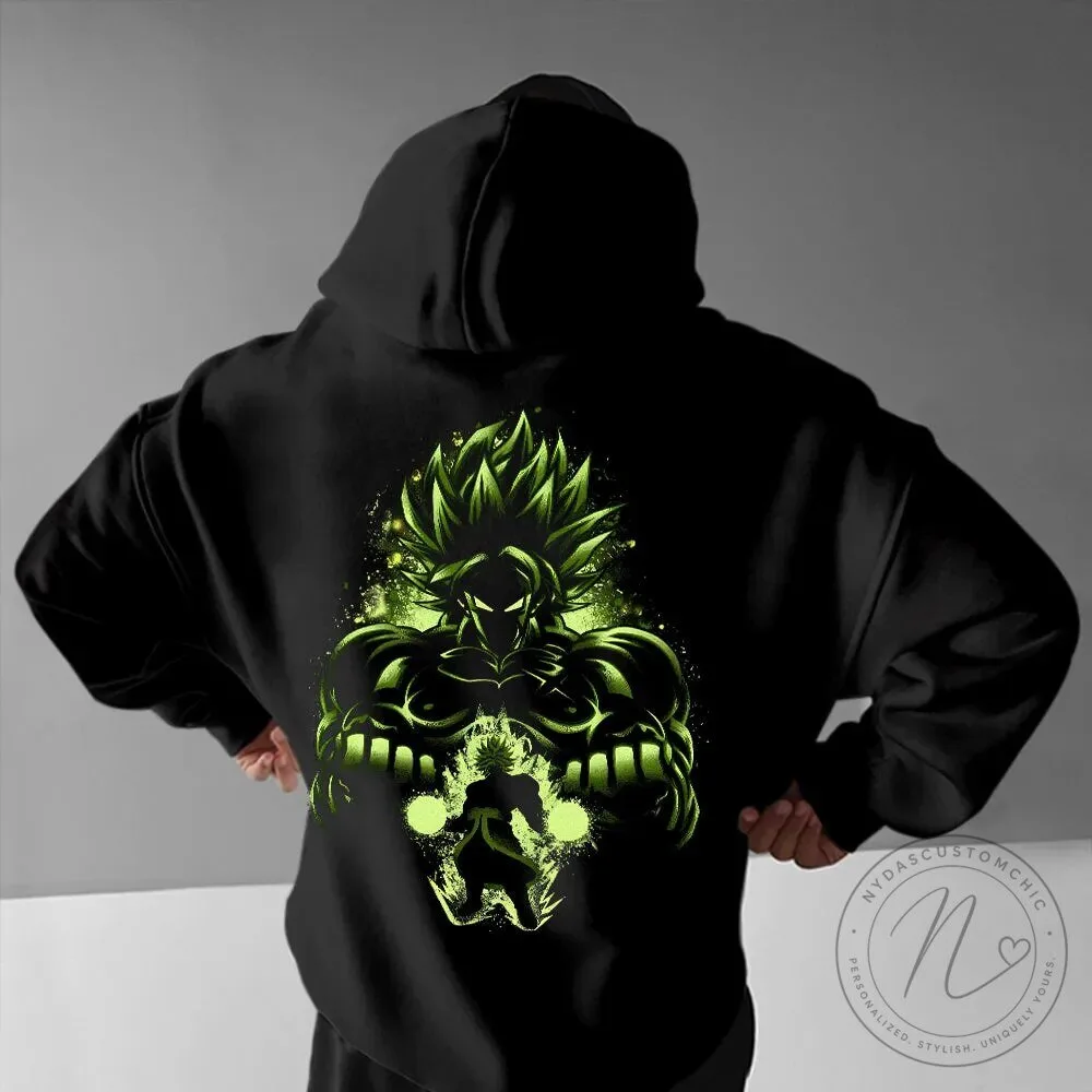 Unisex Anime Graphic Streetwear Vintage Hoodie