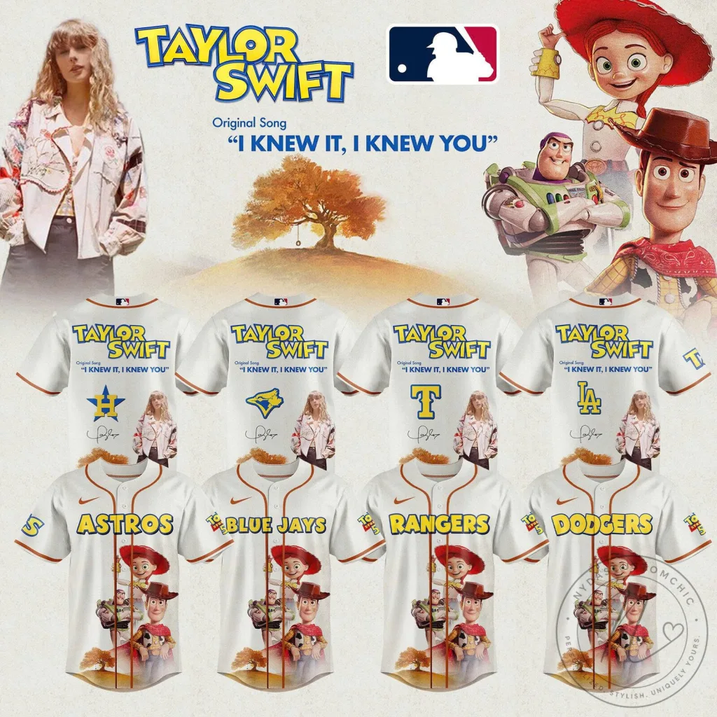 MLB x Toy Story 5 Custom Name Limited Edition Jersey (All Team) - BTF Trend 60 MLB x Toy Story 5 Custom Name Limited Edition Jersey (All Team) - BTF Trend