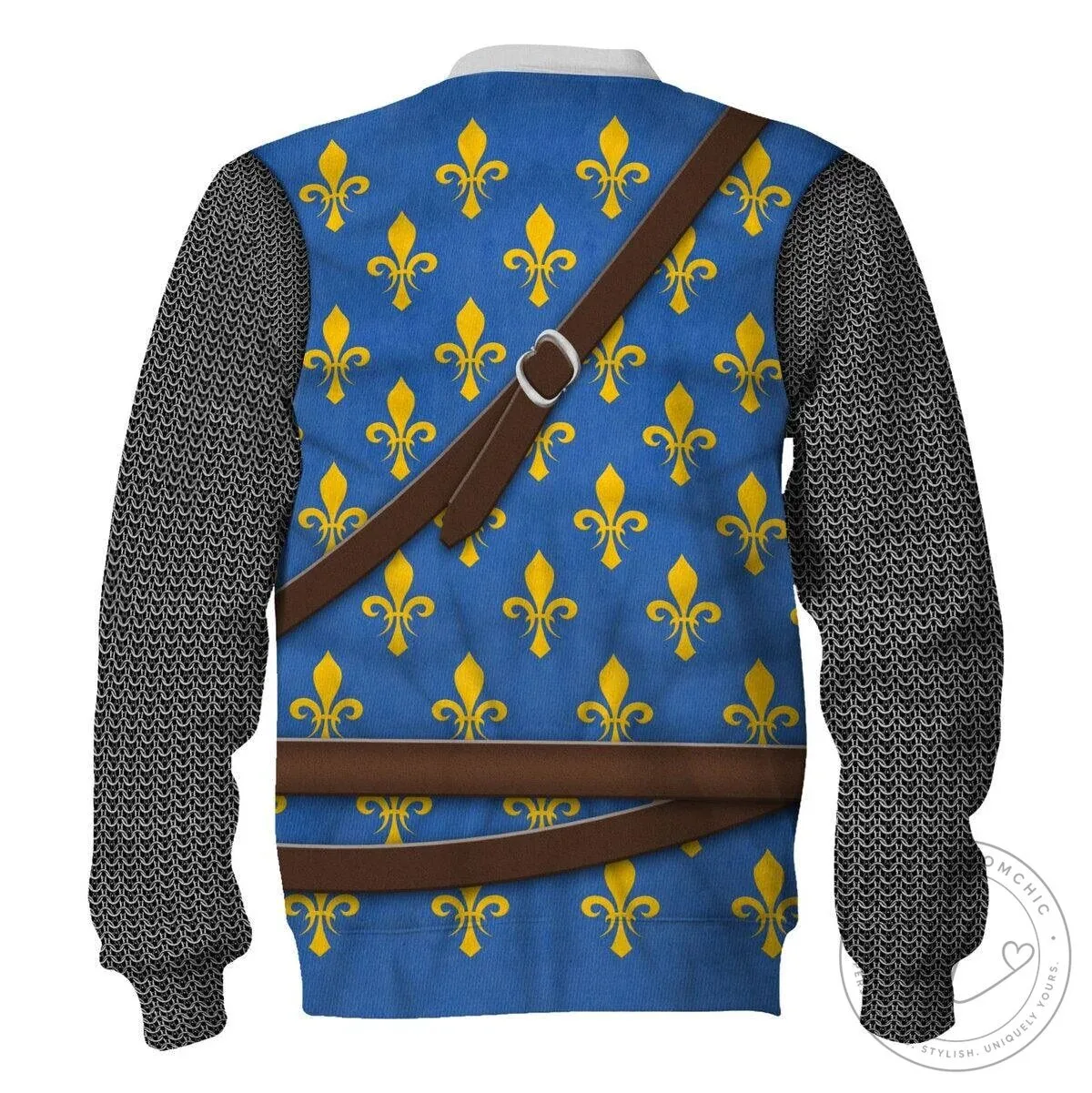 Philip II Augustus Knight Templar Fleur de Lis Medieval Armor Hoodie Sweatshirt 21 Philip II Augustus Knight Templar Fleur de Lis Medieval Armor Hoodie Sweatshirt