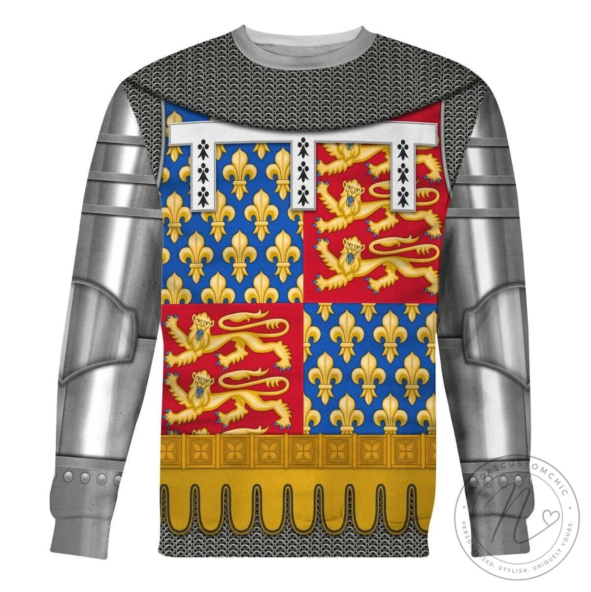 John of Gaunt Duke of Lancaster Medieval Knight Armor Costume Hoodie 18 John of Gaunt Duke of Lancaster Medieval Knight Armor Costume Hoodie