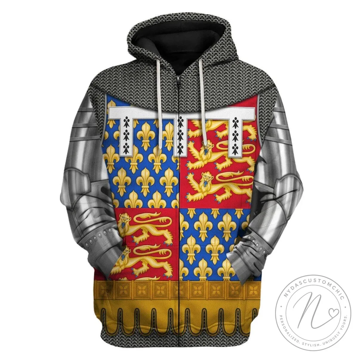 John of Gaunt Duke of Lancaster Medieval Knight Armor Costume Hoodie 20 John of Gaunt Duke of Lancaster Medieval Knight Armor Costume Hoodie