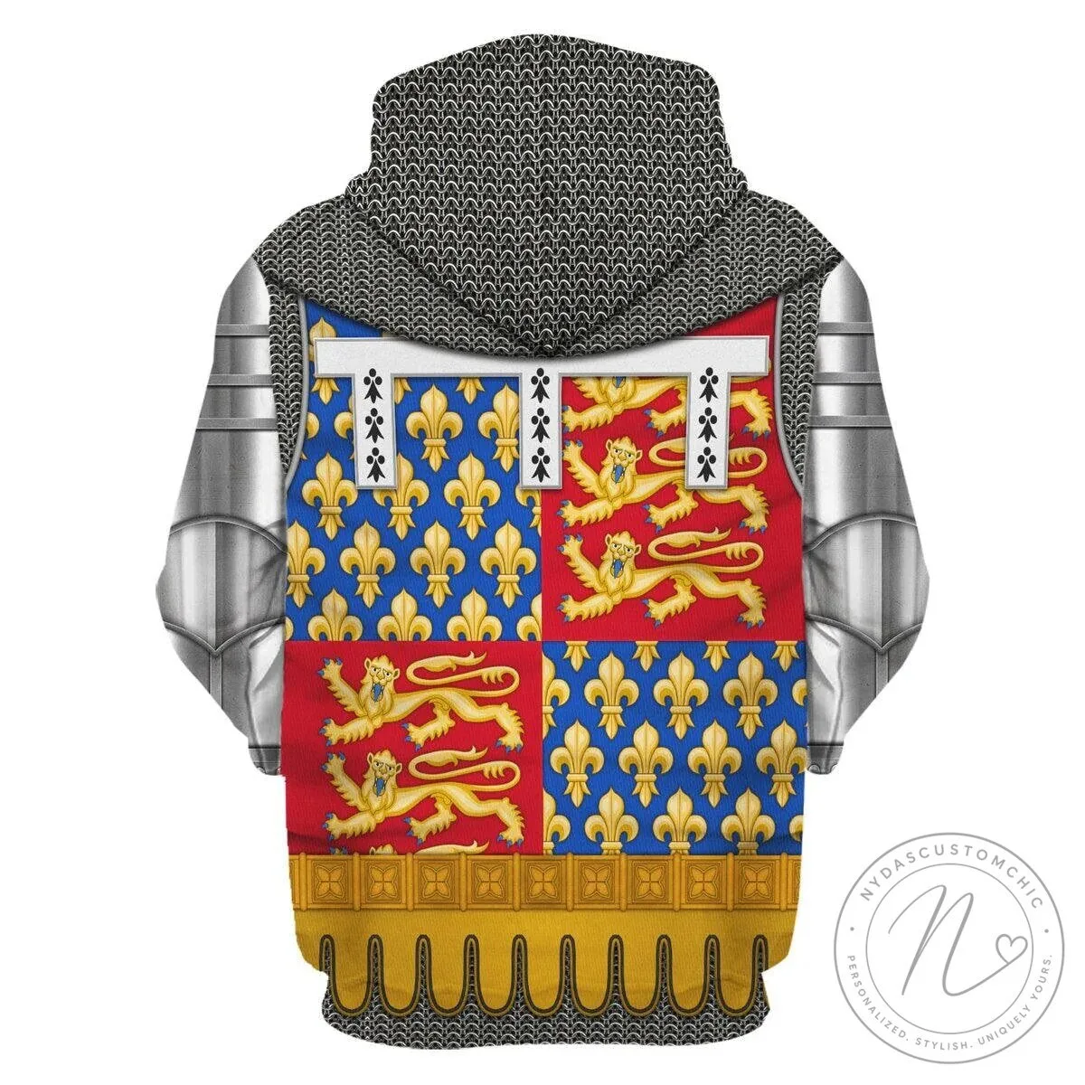 John of Gaunt Duke of Lancaster Medieval Knight Armor Costume Hoodie 23 John of Gaunt Duke of Lancaster Medieval Knight Armor Costume Hoodie