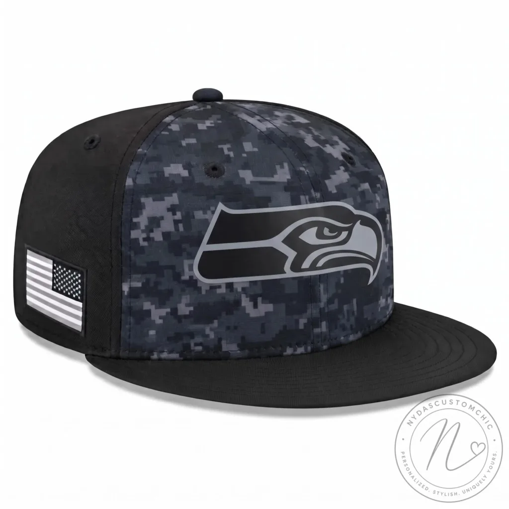 Seattle Seahawks Salute To Service Digital Camo Snapback Cap Seattle Seahawks Salute To Service Digital Camo Snapback Cap