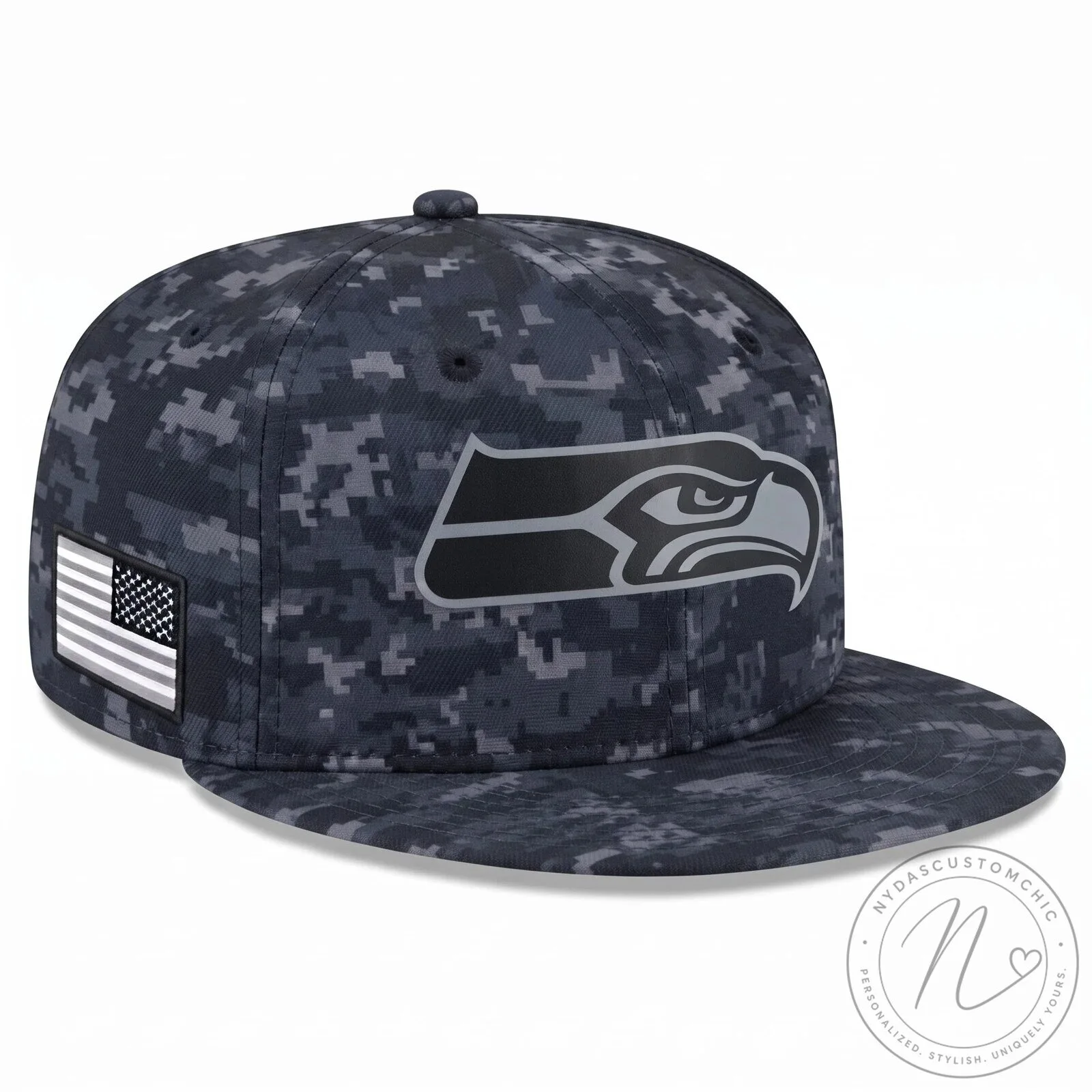 Seattle Seahawks Salute To Service Digital Camo Snapback Cap 7 Seattle Seahawks Salute To Service Digital Camo Snapback Cap