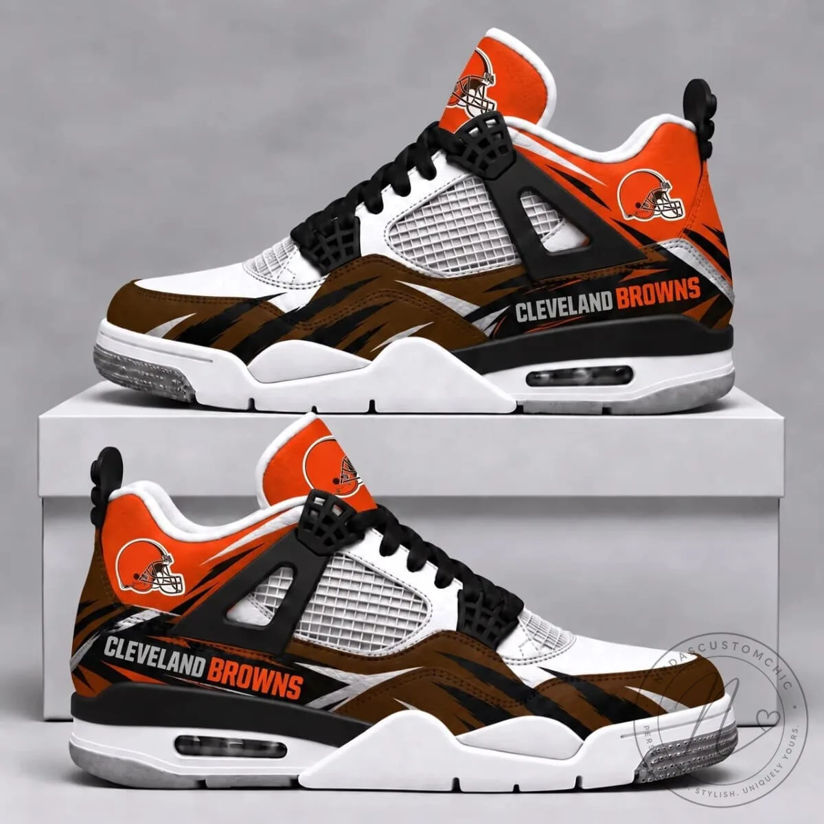 Cleveland Browns Football Team Custom Fan Shoes