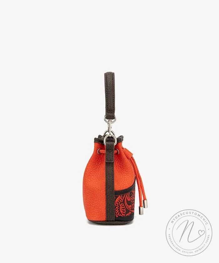Cleveland Browns Floral Drawstring Bucket Bag, NFL Football Team Purse 17 Cleveland Browns Floral Drawstring Bucket Bag, NFL Football Team Purse