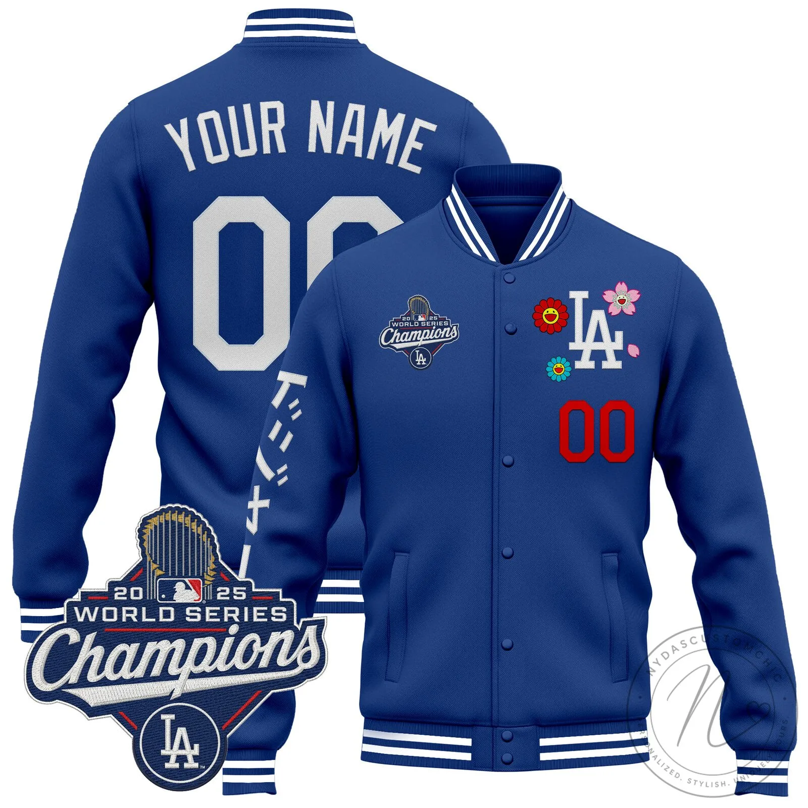 Takashi Murakami Los Angeles Dodgers World Series Champions Jacket