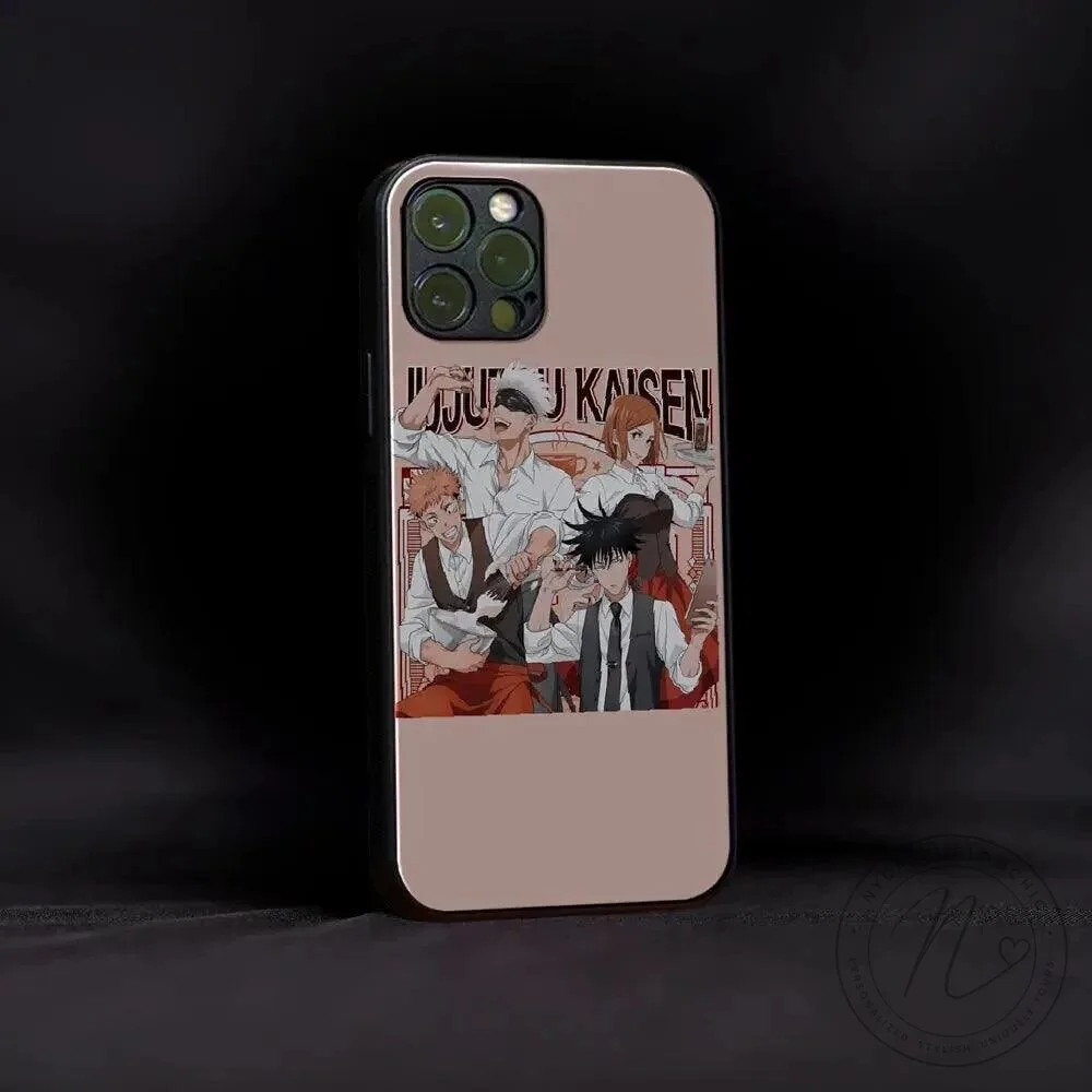Jujutsu Kaisen Cafe Anime Characters Phone Case 2 Jujutsu Kaisen Cafe Anime Characters Phone Case