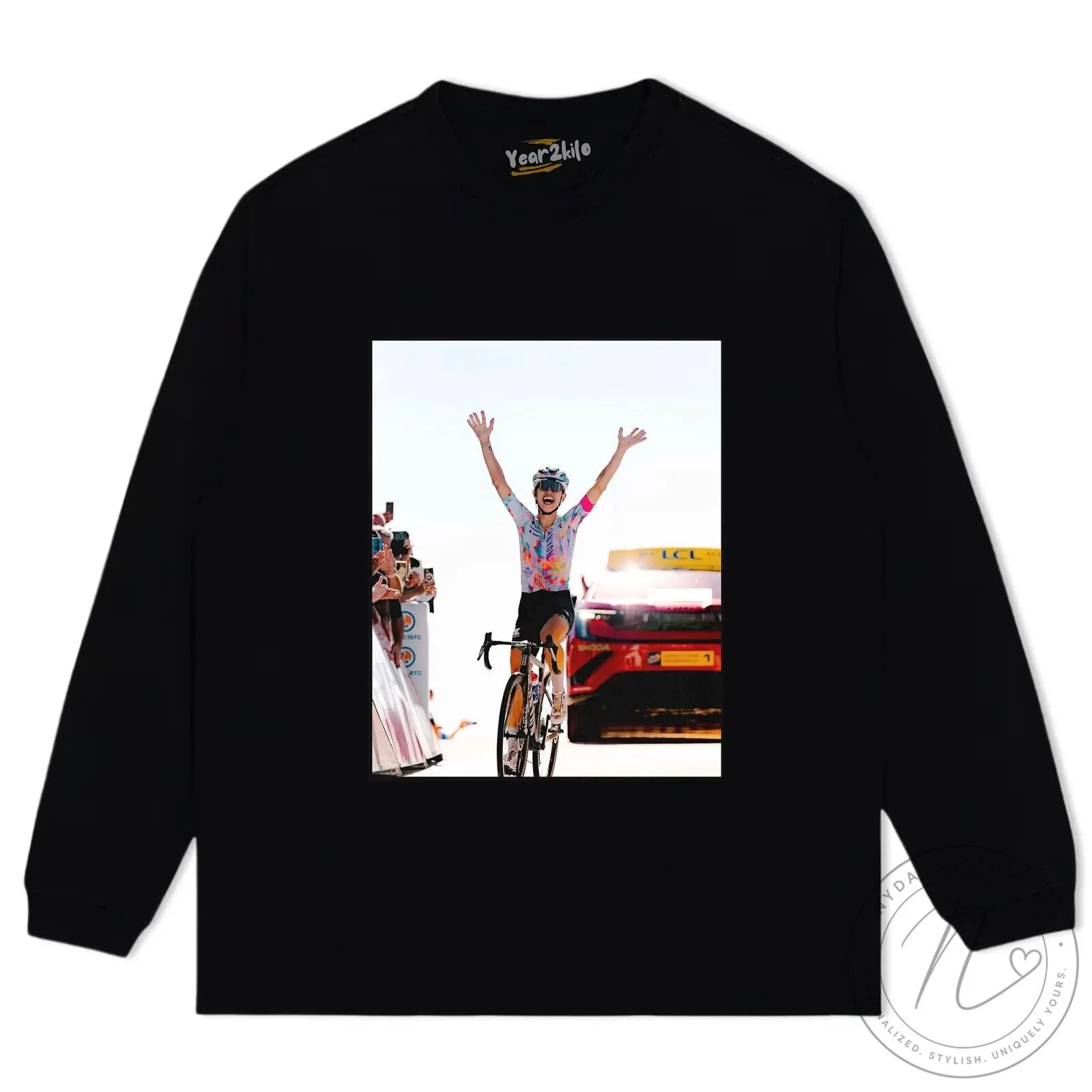 2026 Women's Cycling Champion T-Shirt - Kasia Niewiadoma Tour de France 19 2026 Women