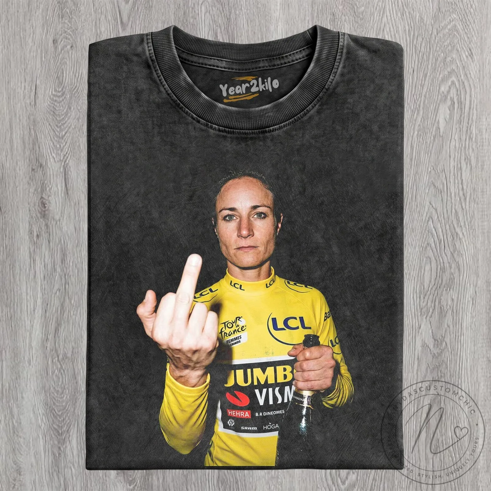Marianne Vos Tour de France Femmes 2026 Cycling Champion T-Shirt 2 Marianne Vos Tour de France Femmes 2026 Cycling Champion T-Shirt