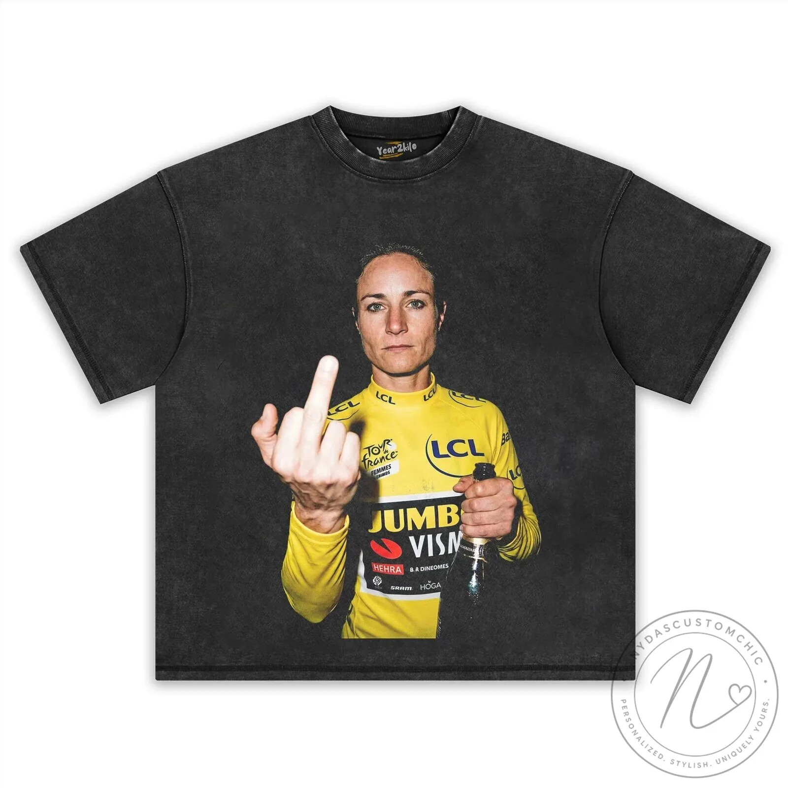 Marianne Vos Tour de France Femmes 2026 Cycling Champion T-Shirt 16 Marianne Vos Tour de France Femmes 2026 Cycling Champion T-Shirt
