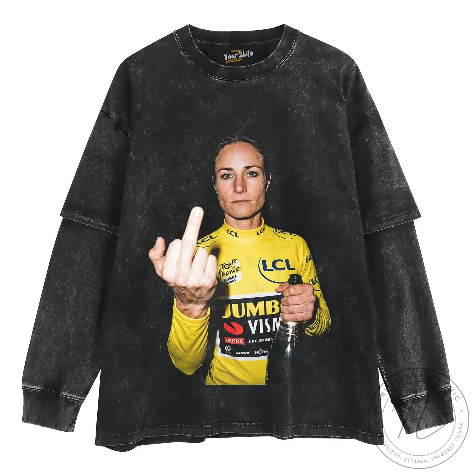 Marianne Vos Tour de France Femmes 2026 Cycling Champion T-Shirt 18 Marianne Vos Tour de France Femmes 2026 Cycling Champion T-Shirt