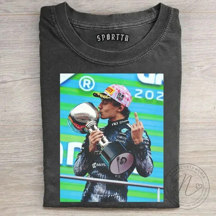 Kimi Antonelli Formula 1 Racing Champion Black Graphic T-Shirt 1 Kimi Antonelli Formula 1 Racing Champion Black Graphic T-Shirt