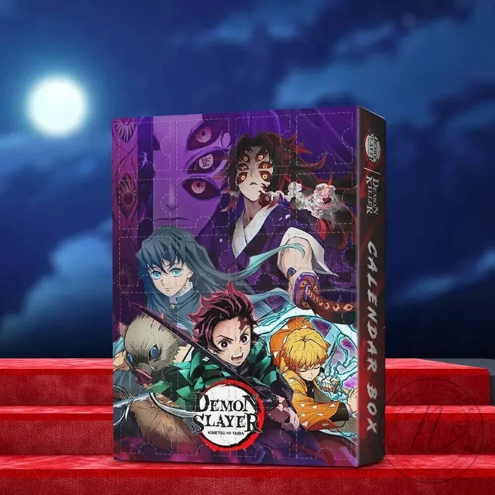 Demon Slayer Anime Mini Figure Collectibles Advent Calendar Box 9 Demon Slayer Anime Mini Figure Collectibles Advent Calendar Box
