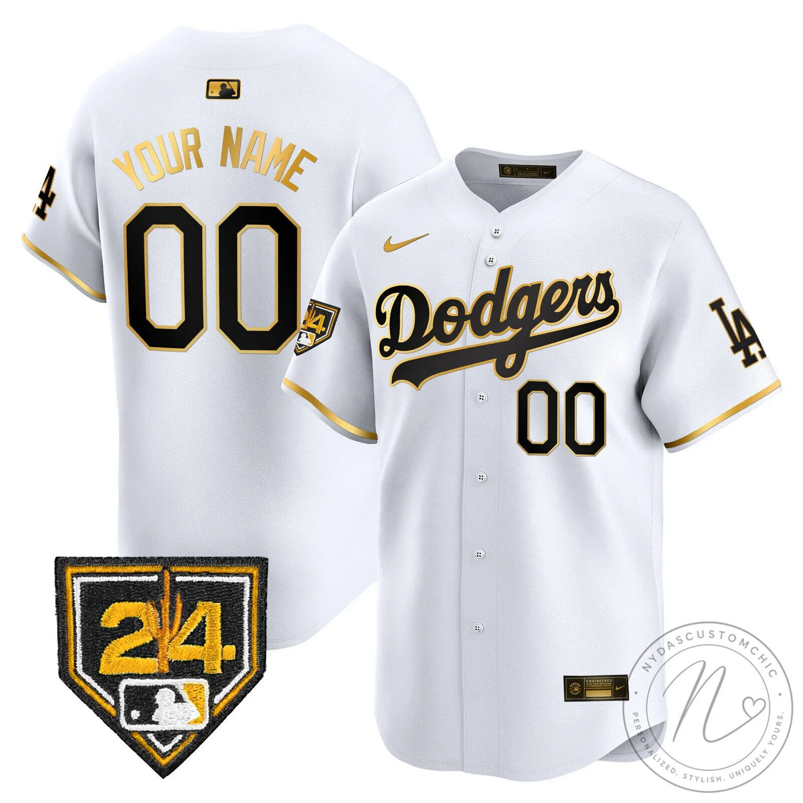 Los Angeles Dodgers 2024 Spring Training Black Baseball Jersey 10 Los Angeles Dodgers 2024 Spring Training Black Baseball Jersey
