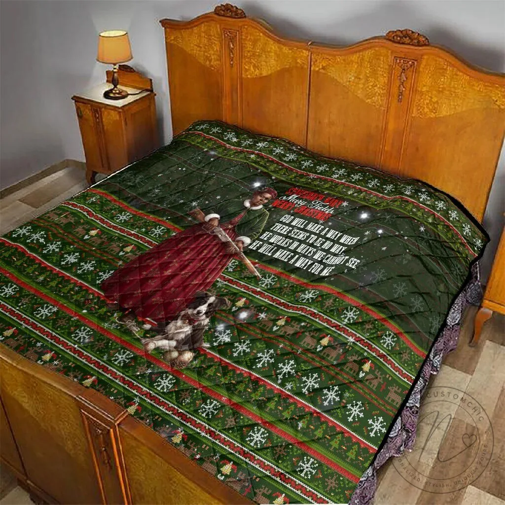 Stagecoach Mary Fields Christmas Quilt Blanket Old West Pioneer Vintage Holiday Art 9 Stagecoach Mary Fields Christmas Quilt Blanket Old West Pioneer Vintage Holiday Art