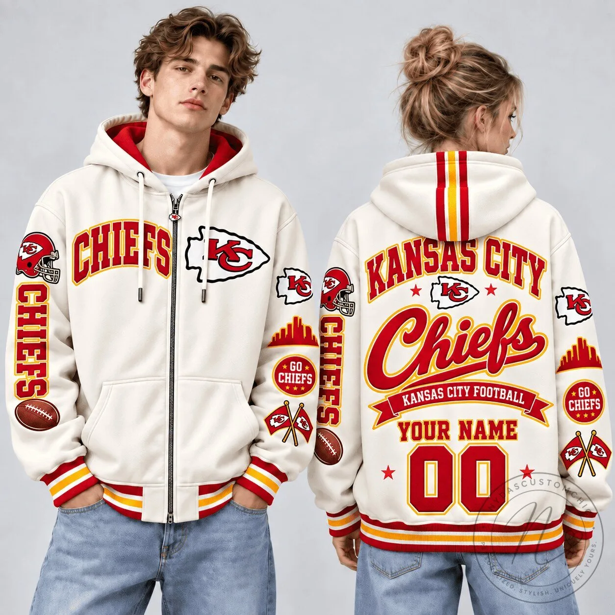 Personalized Champions Style Hoodie for Kansas City Chiefs NFL Football Fans 5 Personalized Champions Style Hoodie for Kansas City Chiefs NFL Football Fans