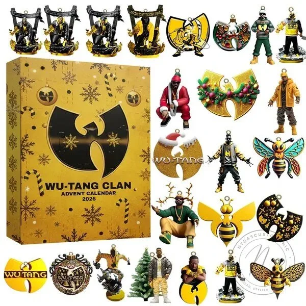 Wu-Tang Clan Christmas Advent Calendar 2026 Holiday Countdown Box