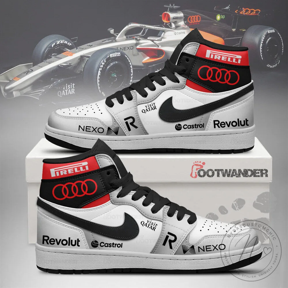 Audi R26 Formula 1 Racing Team High-Top Sneakers