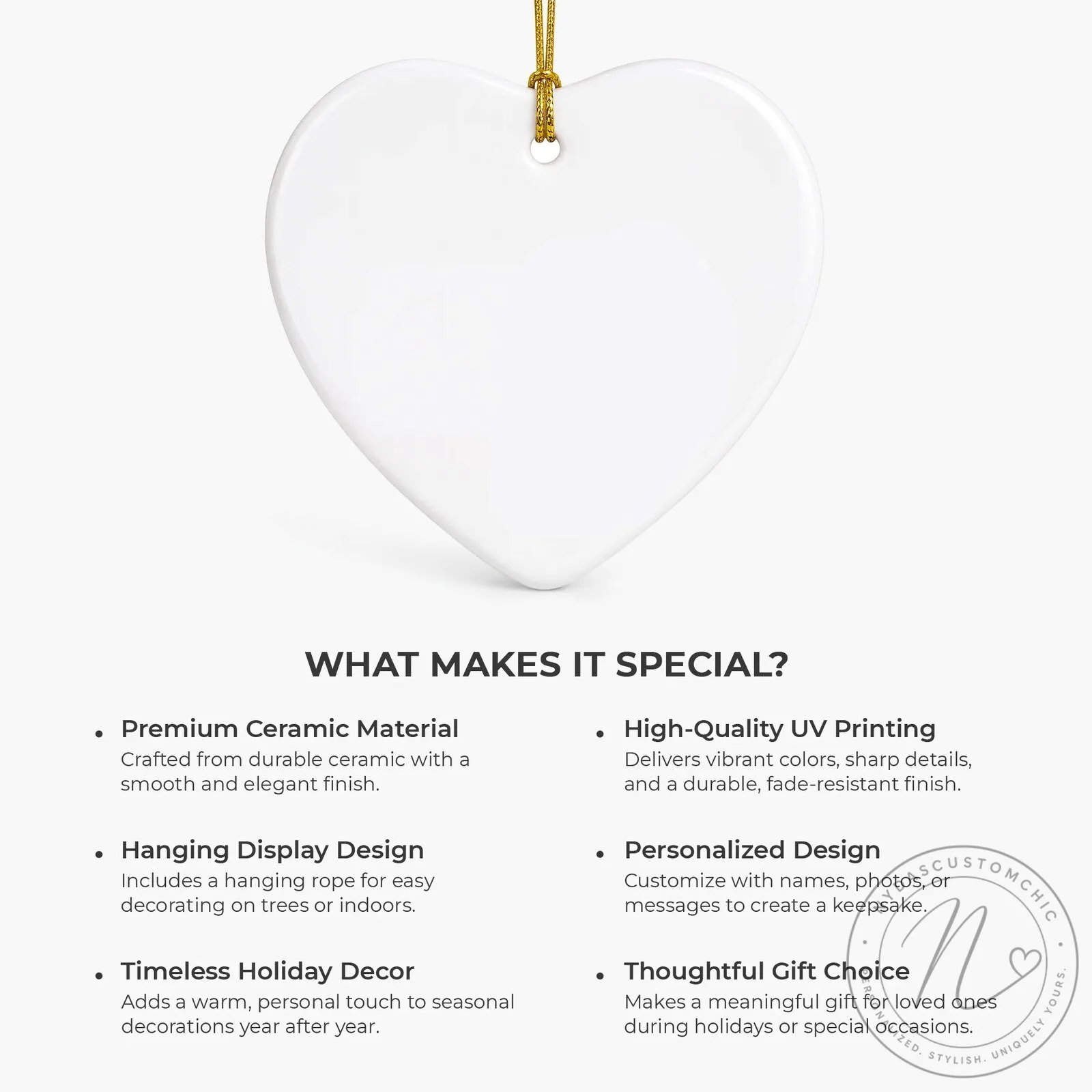First Christmas As A Family Of Three Personalized Heart Shaped Ceramic Ornament 13 First Christmas As A Family Of Three Personalized Heart Shaped Ceramic Ornament