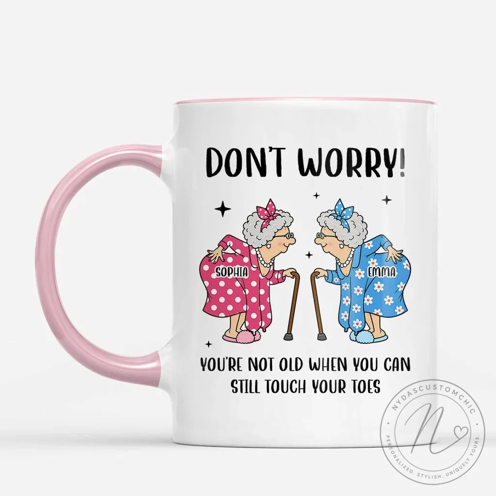 Funny Best Friend Gift Mug, Personalized Old Friends Coffee Cup