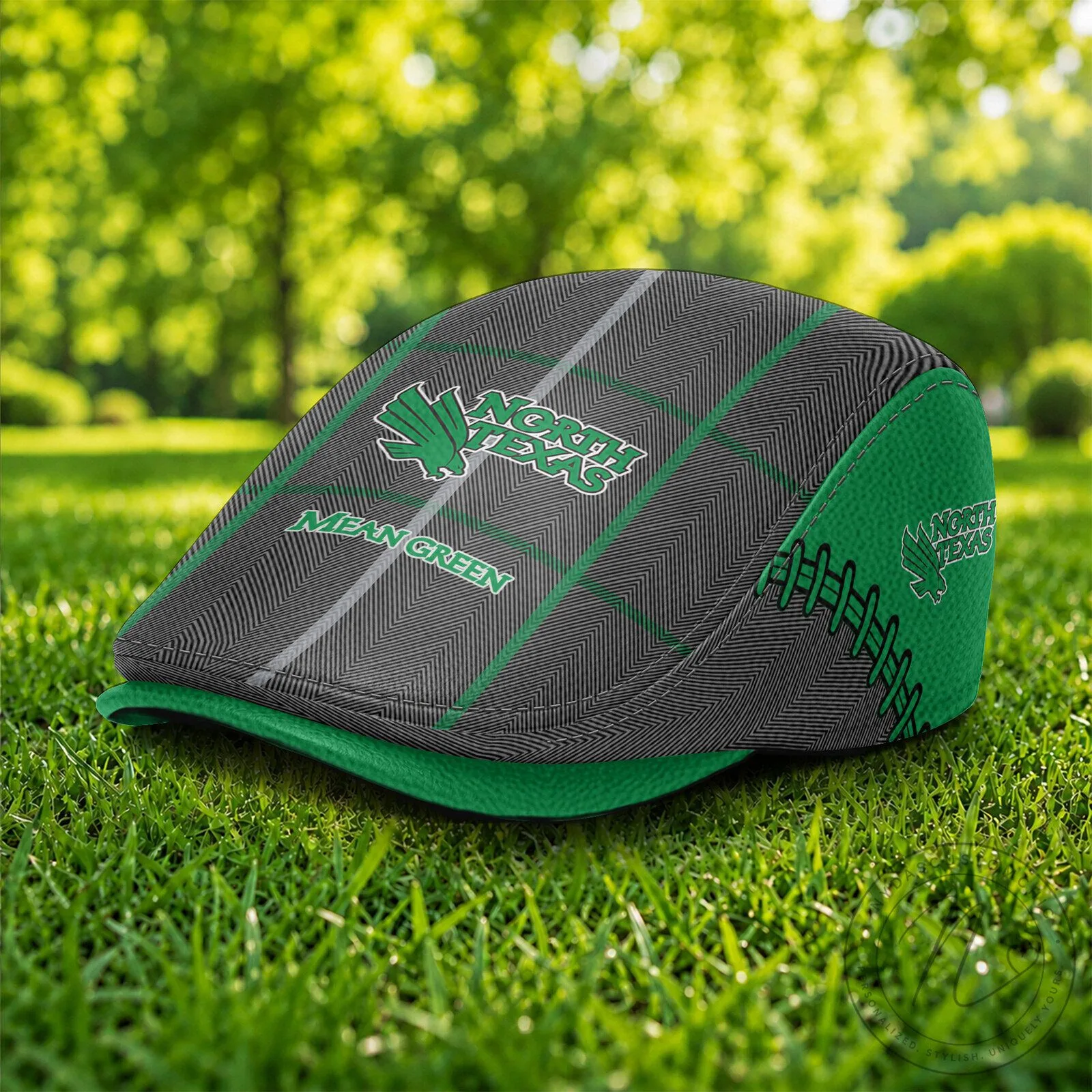 North Texas Mean Green NCAA Golf Flat Cap