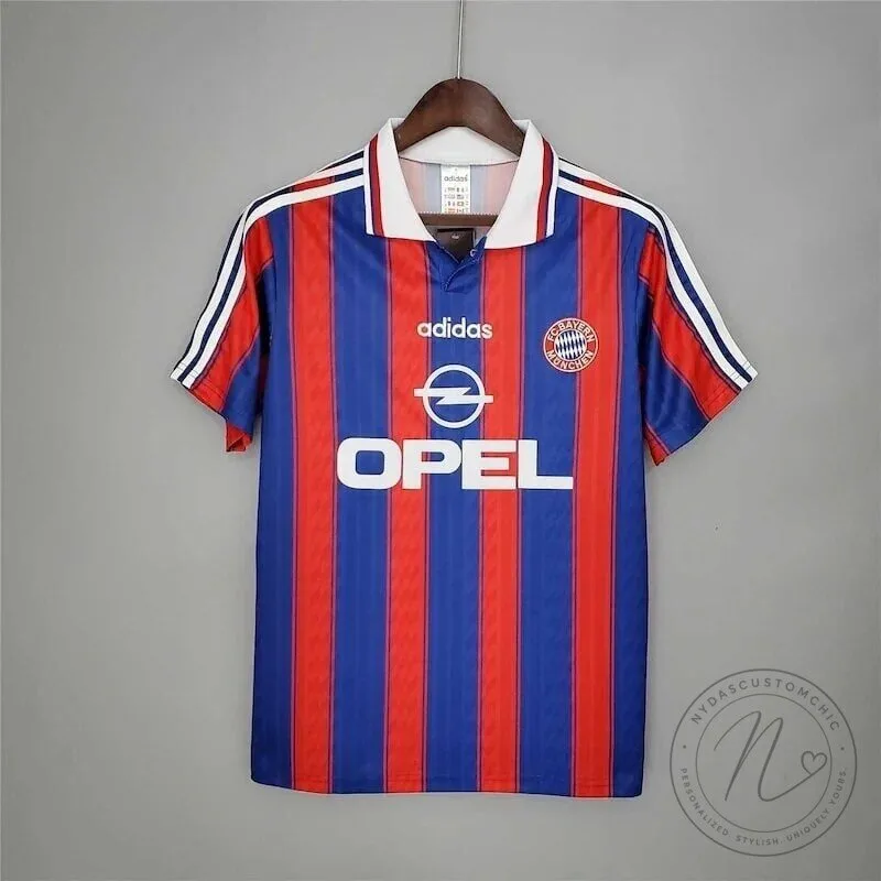 Bayern Munich 1995-1997 Home Retro Football Jersey