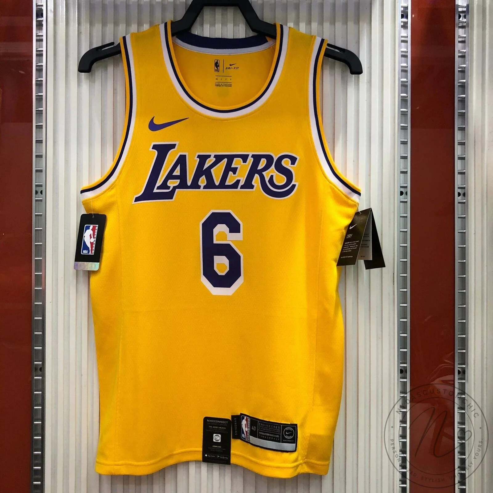 Los Angeles Lakers LeBron James Icon Edition Yellow Basketball Jersey