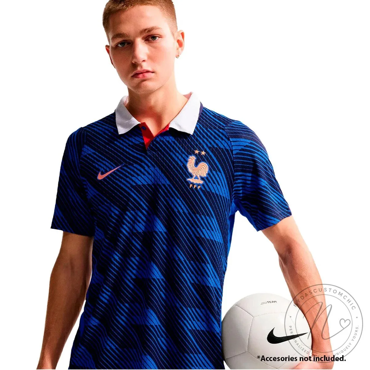 France National Football Team Blue Home Kit Jersey 18 France National Football Team Blue Home Kit Jersey