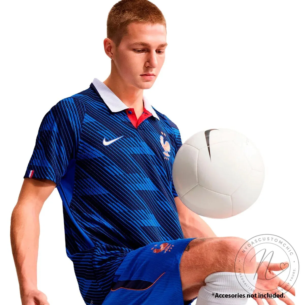 France National Football Team Blue Home Kit Jersey 19 France National Football Team Blue Home Kit Jersey