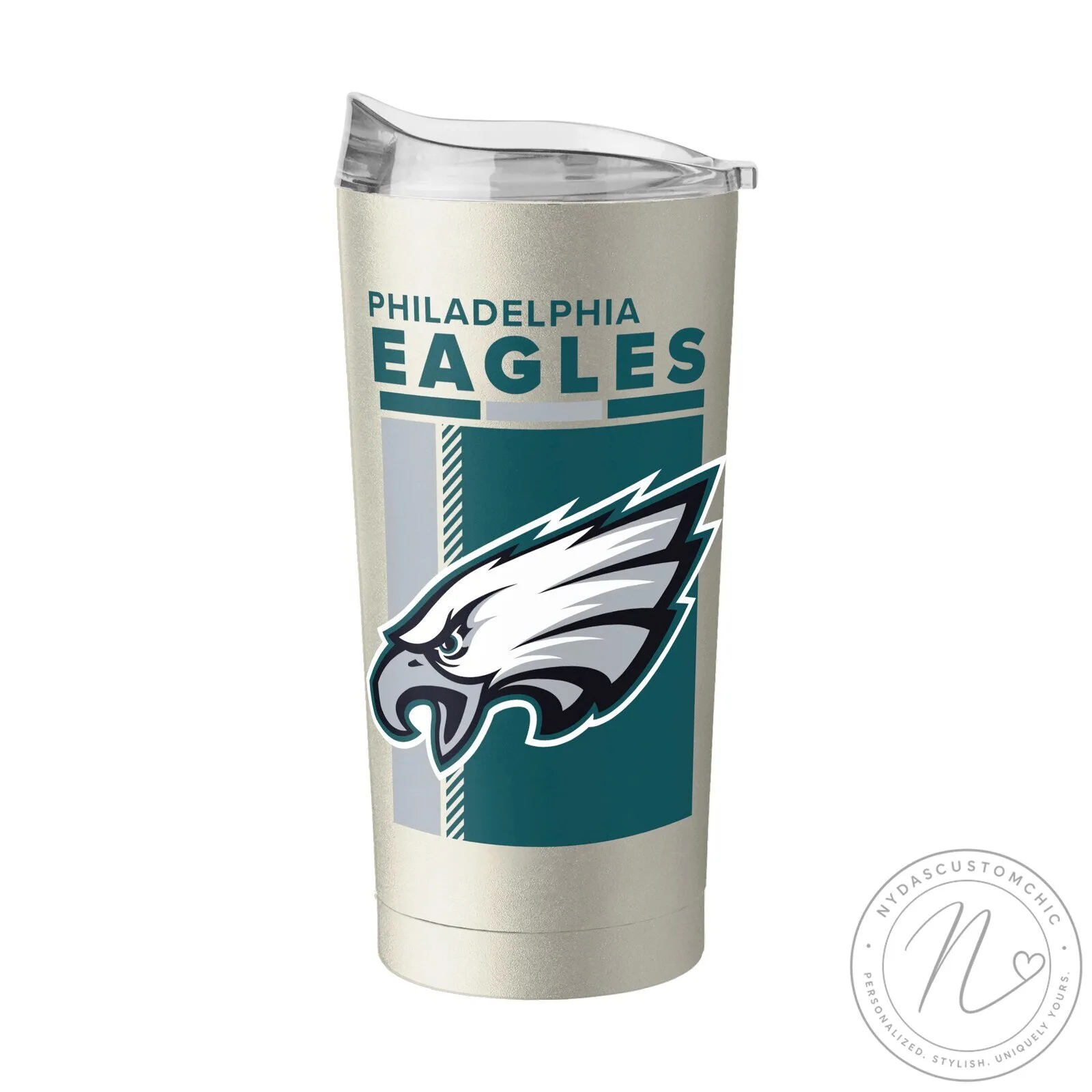Philadelphia Eagles NFL Football Team Logo Insulated Stainless Steel Tumbler