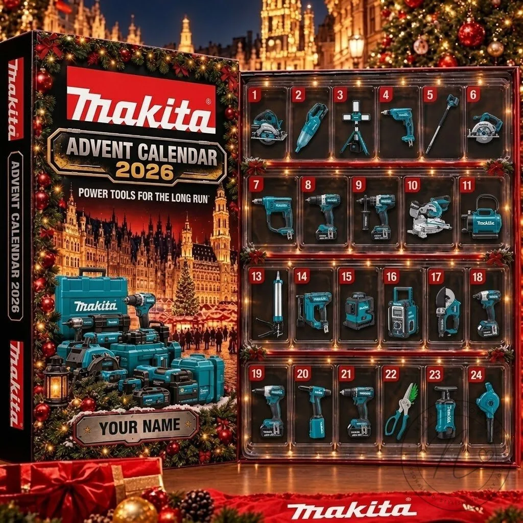 Makita Power Tools Advent Calendar 2026 Christmas Gift Box