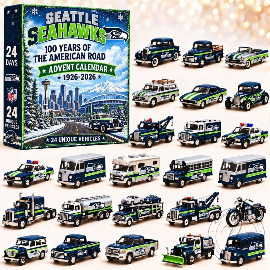 Seattle Seahawks 100 Years of the American Road Advent Calendar Seattle Seahawks 100 Years of the American Road Advent Calendar